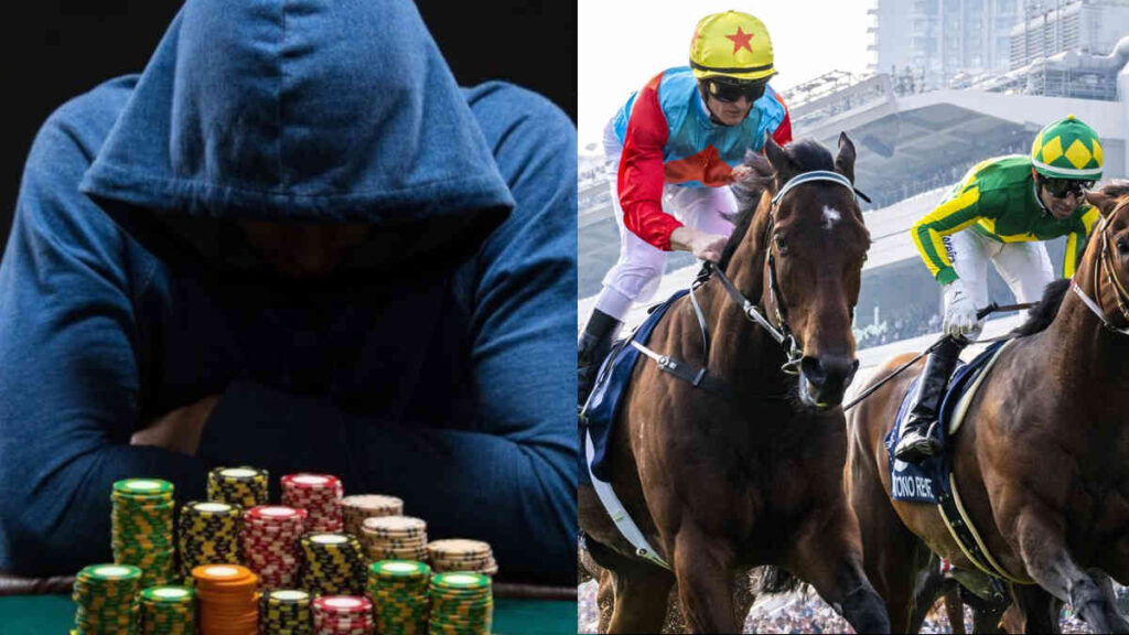 poker and betting horses