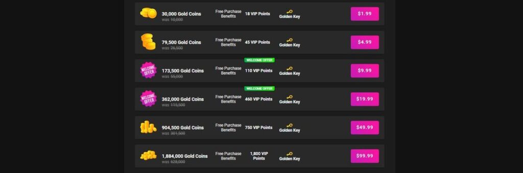 Purchasing-coins-at-Pulsz-casino
