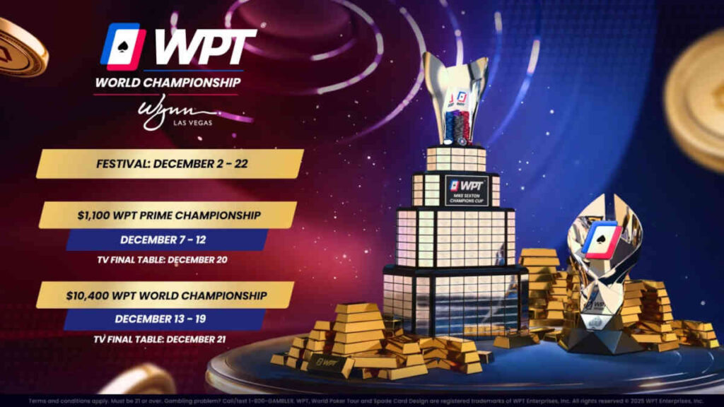 2025 wpt world championship dates