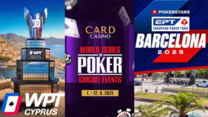 best live poker tournaments august 2025