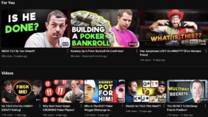 poker content restrictions on youtube