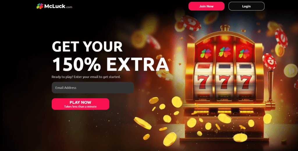McLuck with Live Casino – #3 Sportzino Alternative