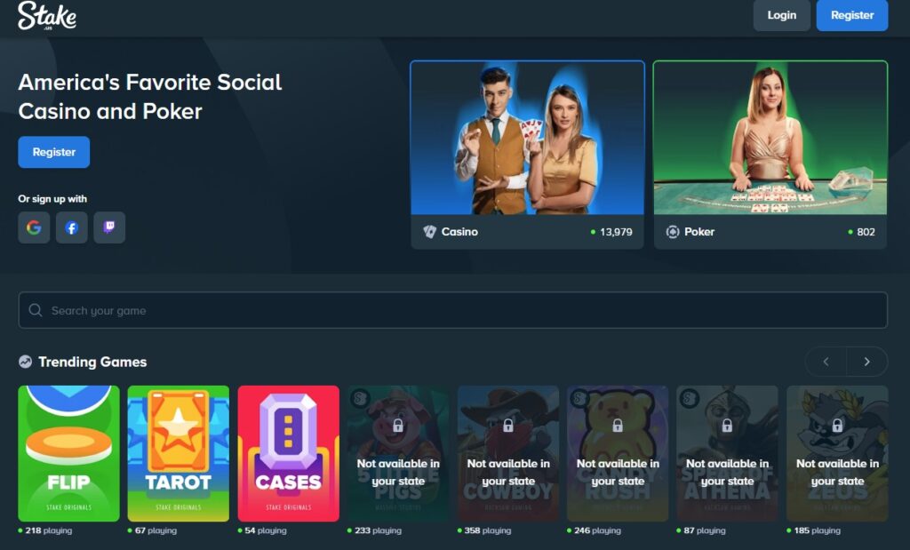 stakeus casino alternative to luckyland slots