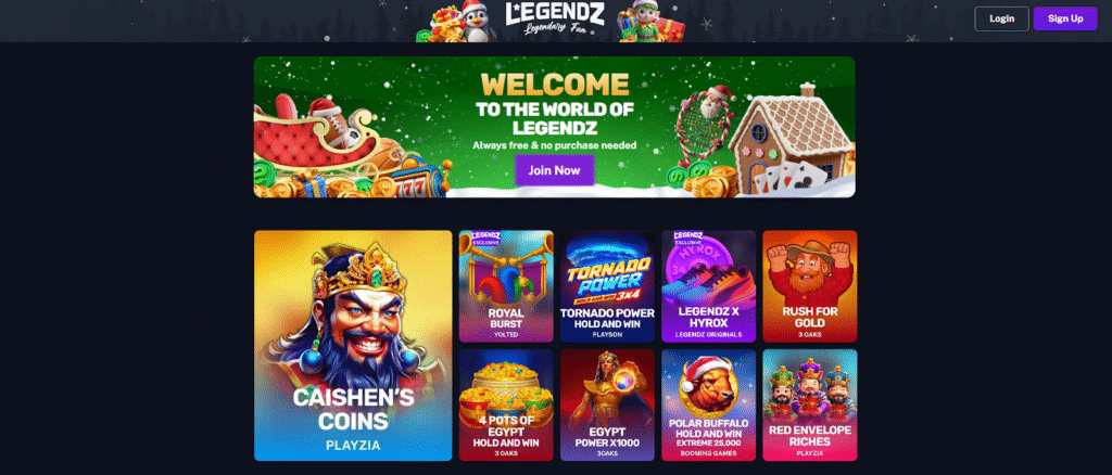 Legendz Casino Key Features and Limitations
