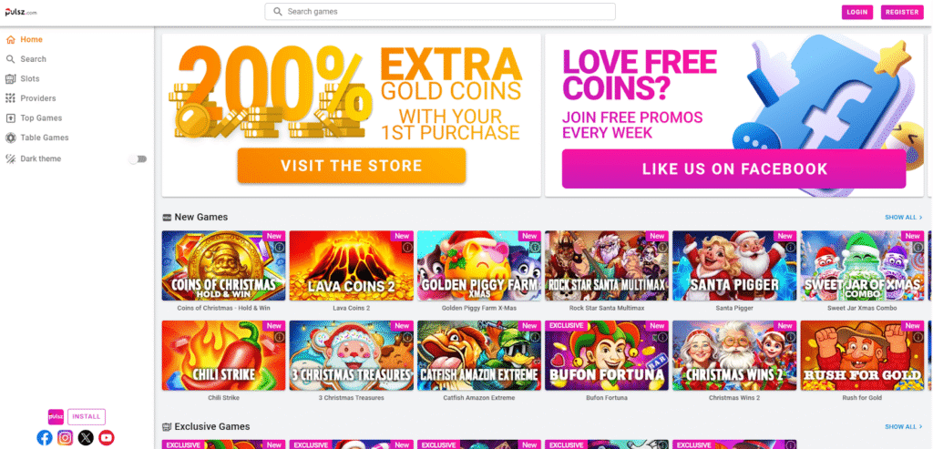 Pulsz Sweepstakes Casino – #2 Ding Ding Ding Casino Alternative