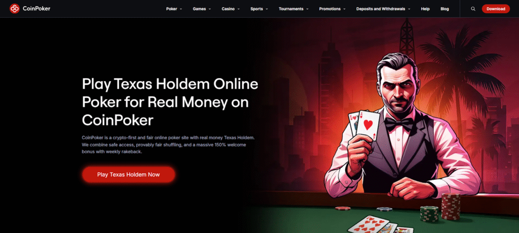 CoinPoker – #2 Global Poker Alternative