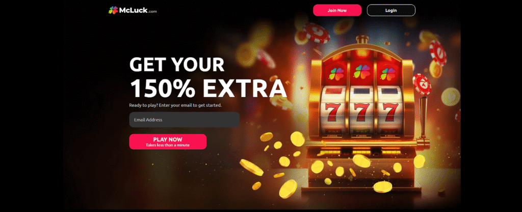 McLuck with Live Casino – #3 CrownCoins Alternative
