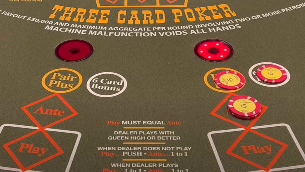 how to play 3 card poker