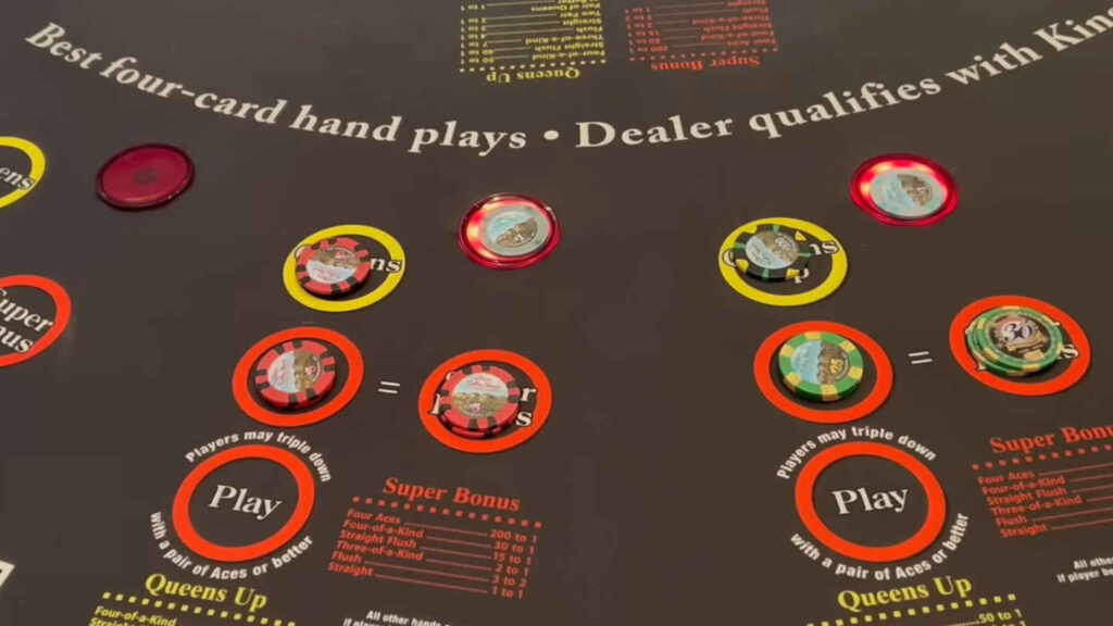 how to play 4 card poker