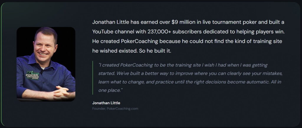 What Is PokerCoaching