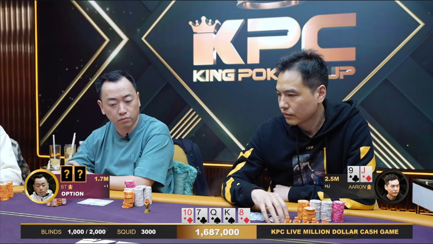 kpc live, top streamed poker hands