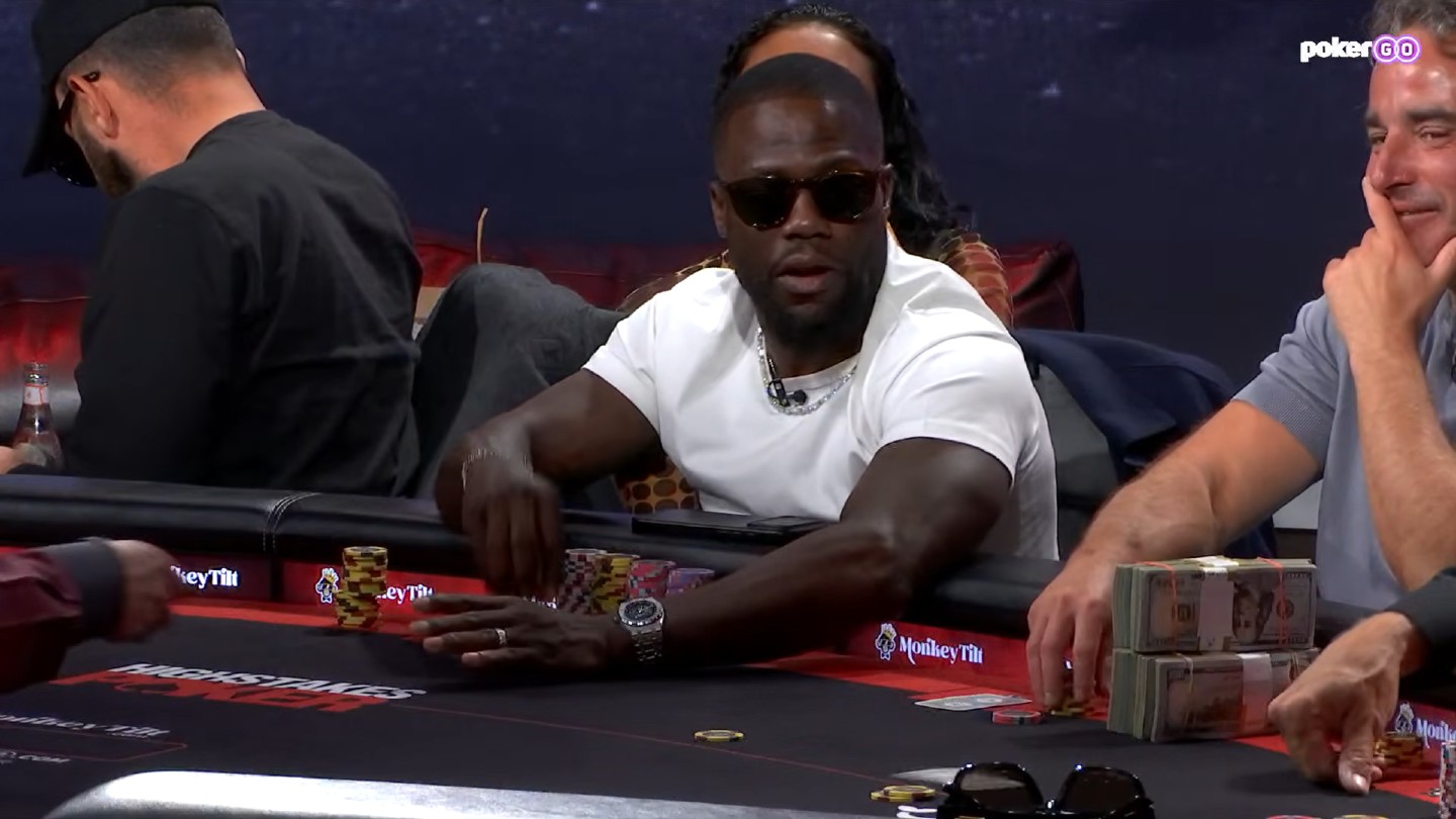 kevin hart, high stakes poker