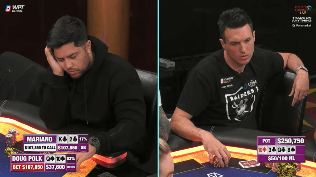 mariano, doug polk, hustler casino live