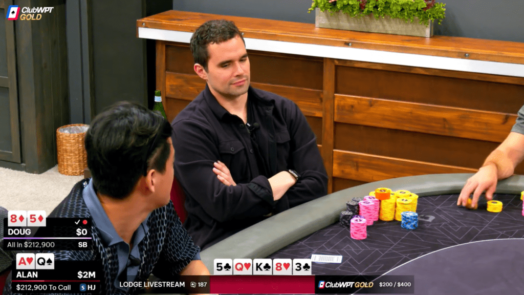 alan keating, doug polk, poker at the lodge