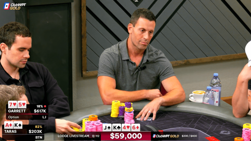 garrett adelstein, taras, poker at the lodge