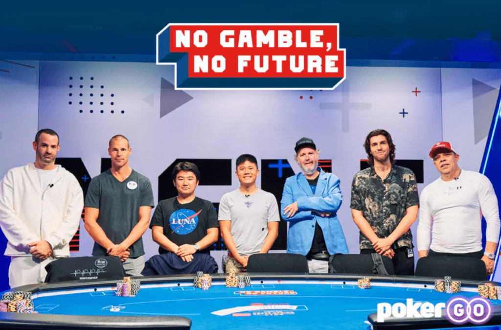 no gamble no future, pokergo