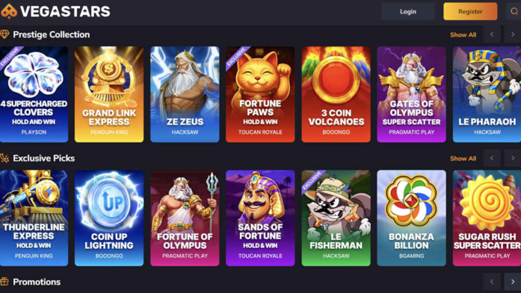 casino tournament lobbies