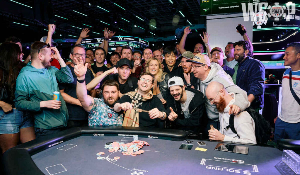 jamie dwan with his poker rail