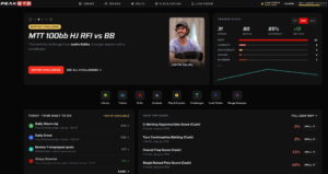PeakGTO New Release Your Poker Study Now Has an XP Bar