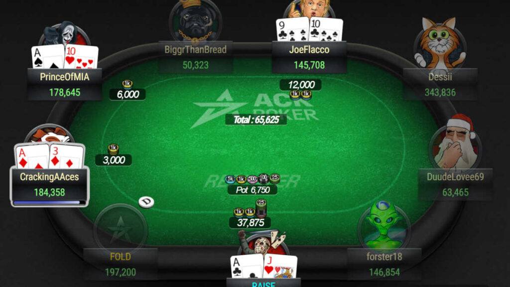 acrpoker tournament replayer