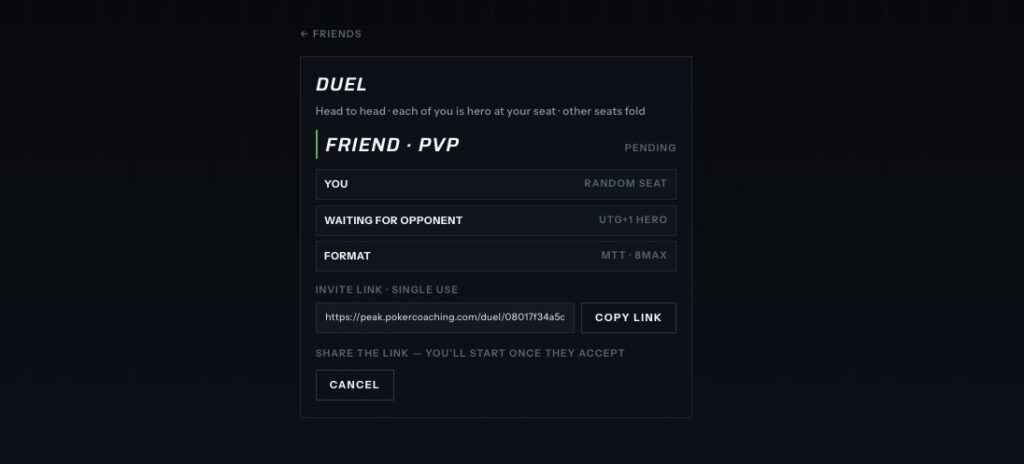 peakgto duel your friends